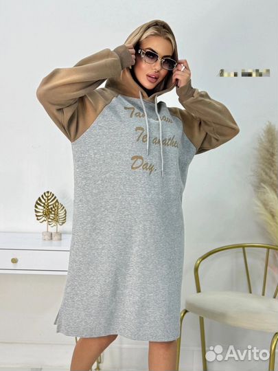 Длинные худи 42р до 52р