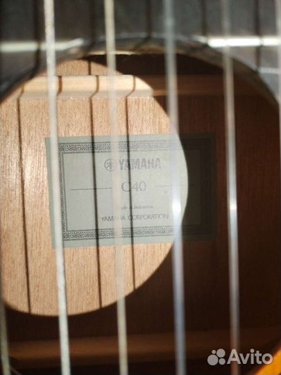 Гитара yamaha c40