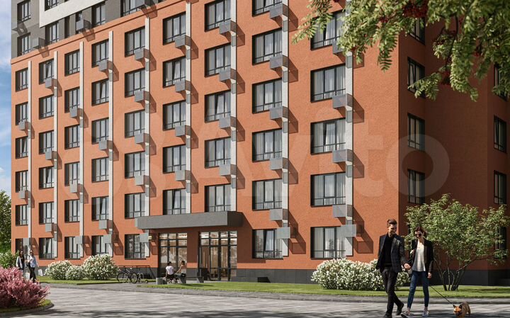 1-к. квартира, 43,3 м², 24/24 эт.