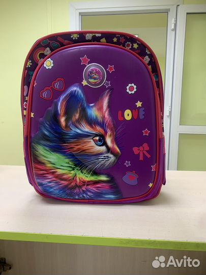 Рюкзак, ранец для девочки в 1 класс