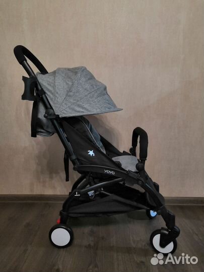 Коляска yoya + дополнительная подножка