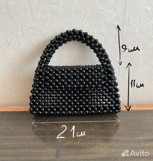 Сумка из бусин