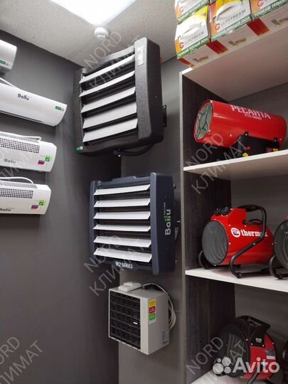 Водяные тепловентиляторы Ballu