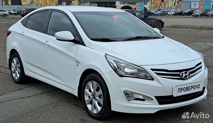 Hyundai Solaris 1.6 МТ, 2016, 73 000 км