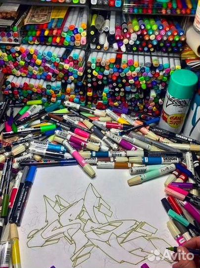 Роспись стен, граффити оформление GraffArt