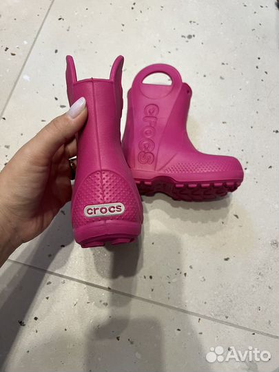 Резиновые сапоги crocs c7