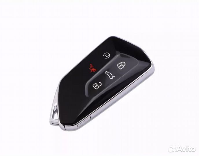 Чехол на ключ Skoda Octavia / Шкода Октавия A8 carbon