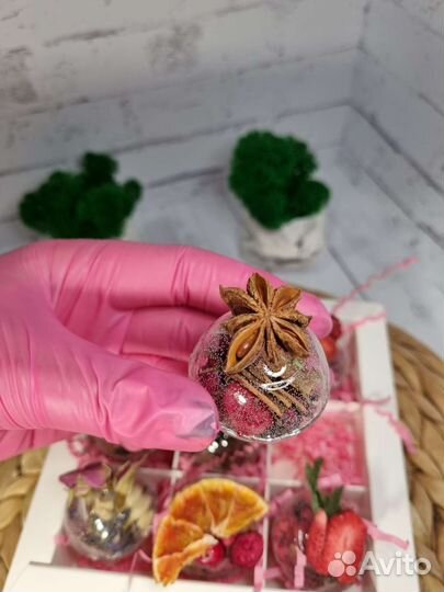 Чайные бомбочки, чай, подарок, леденцы