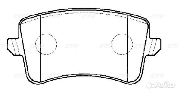 Колодки тормозные дисковые