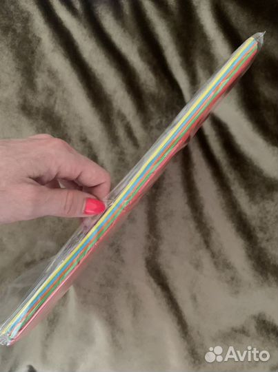 Цветная бумага А4 для печати 100 листов