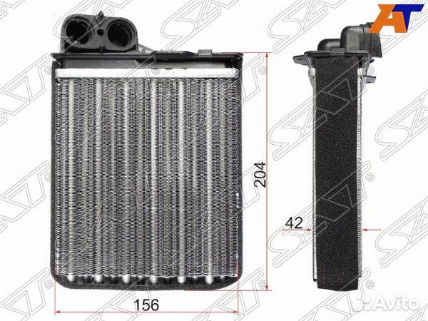 Радиатор отопителя салона LADA largus cross