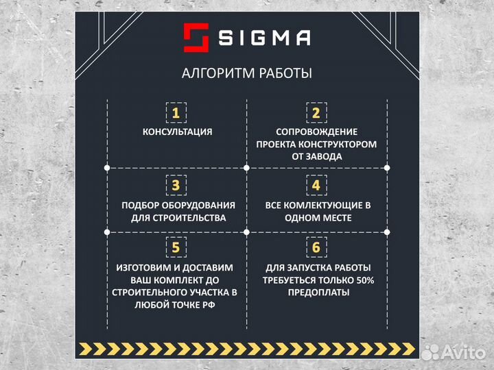 Опалубка - крупнощитовая опалубка sigma AL-0,2