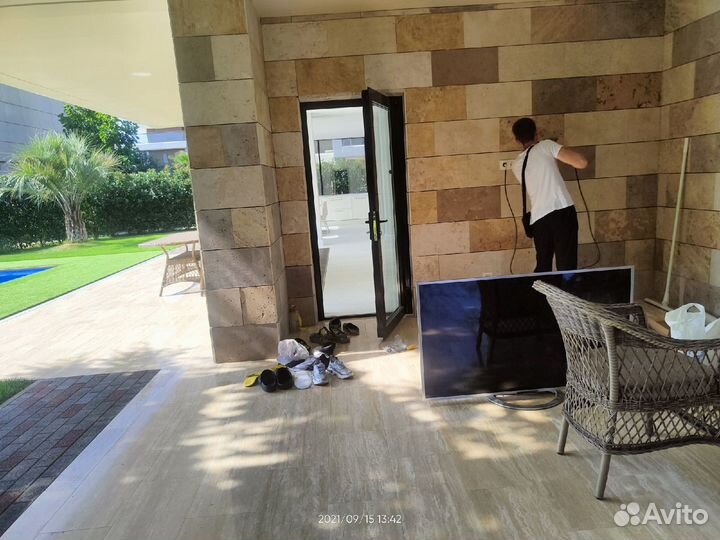 Установить телевизор на стену, Повесить телик