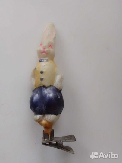 Заяц на прищепке