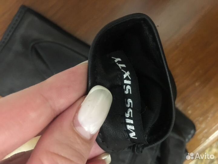 Перчатки Miss Sixty Оригинал. Кожа