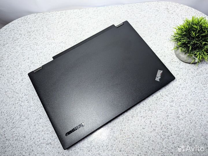 Мощный Thinkpad core i7 батарея усиленная