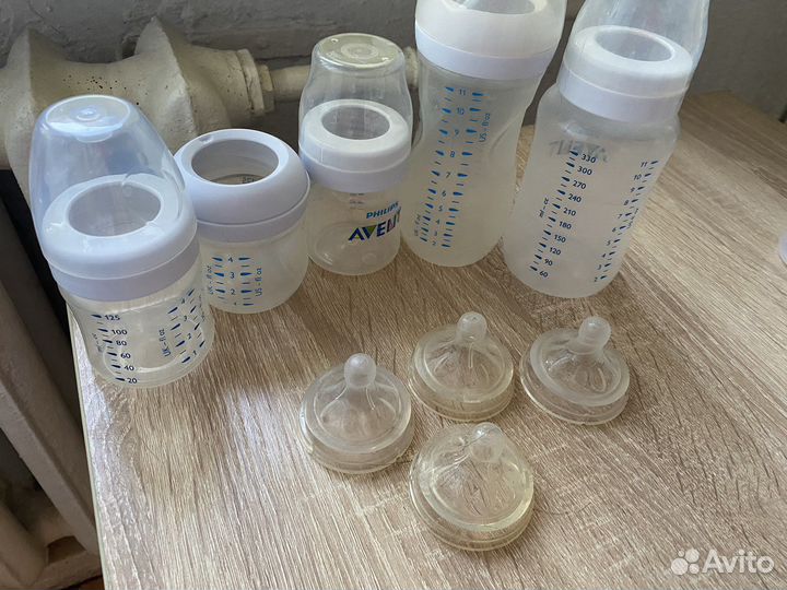 Бутылочки для кормления avent
