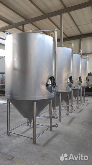 Цкт цилиндроконический танк для брожения пива