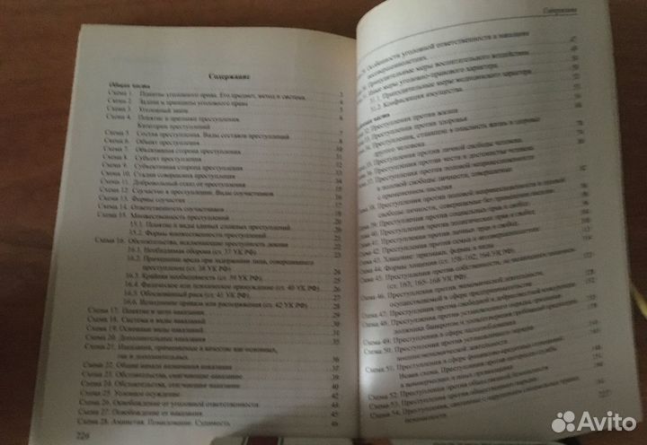 Учебное пособие Уголовное право в схемах