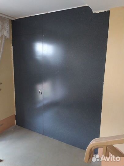 Тамбурная дверь/кладовка стальная с дверью