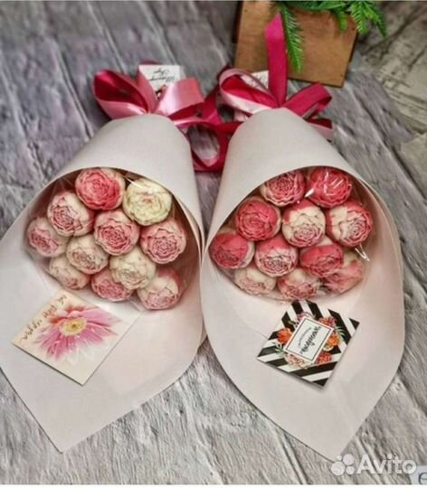 Шоколадные пионы