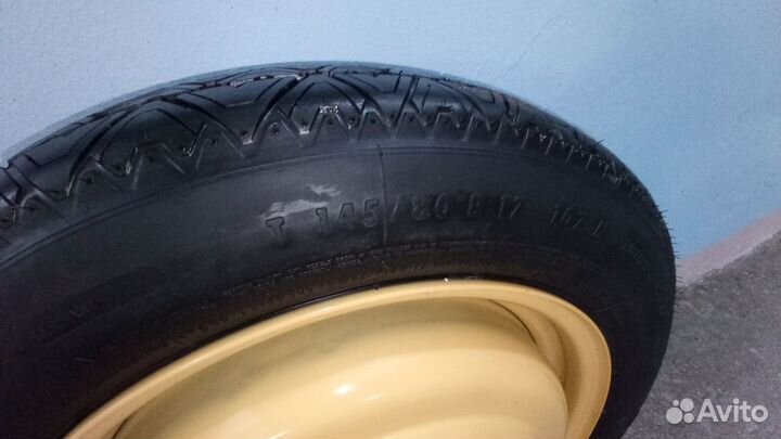 Запасное колесо 145/80 R17 Honda Accord