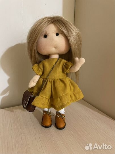 Текстильные куклы ручной работы