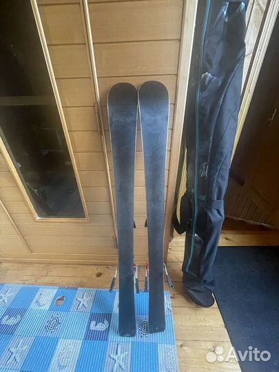 Горные лыжи atomic 110+ палки Salomon