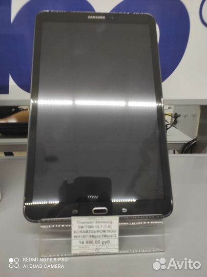 Планшет Samsung SM- T580 10.1(1, 6) 8 C/ RAM2 Gb