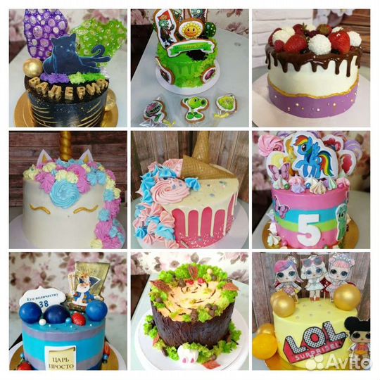 Торты на заказ