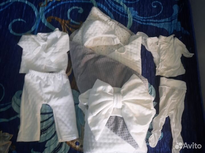 Комплект на выписку демисизонный 7 предметов