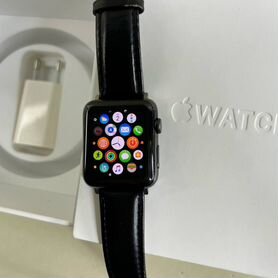 Часы apple watch 42mm сталь