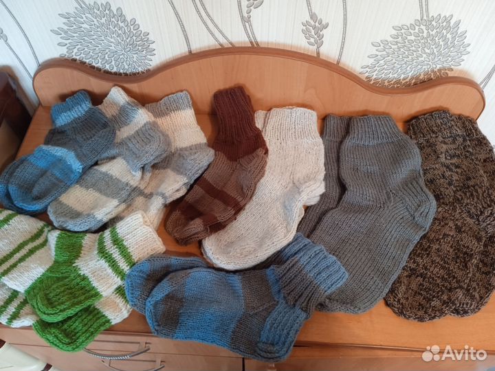 Носки вязаные ручной работы