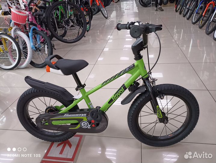Велосипед Royal Baby EZ Freestyle 14 зеленый лайм