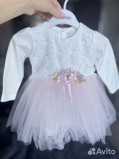 Платье на девочку 80