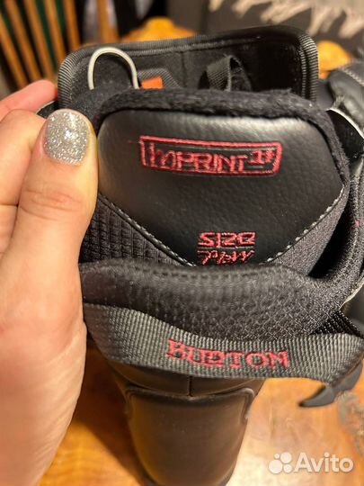 Женские сноубордические ботинки burton mint, 7,5