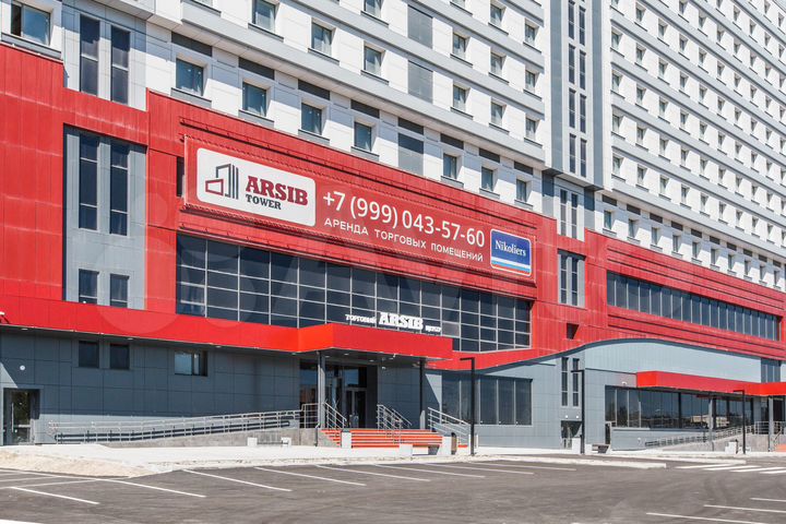 Торговая площадь в трц 