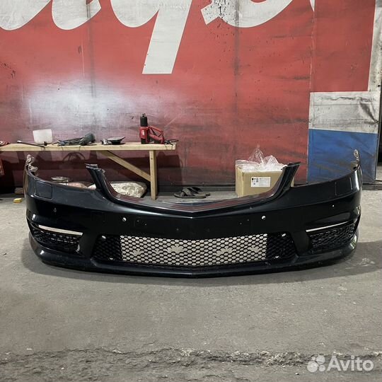 Бампер передний mersedes s-klass W221 AMG рест