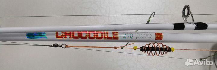 Фидерное удилище (комплект,новый)