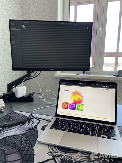 Монитор Acer CB242Y FullHD 75 Ghz