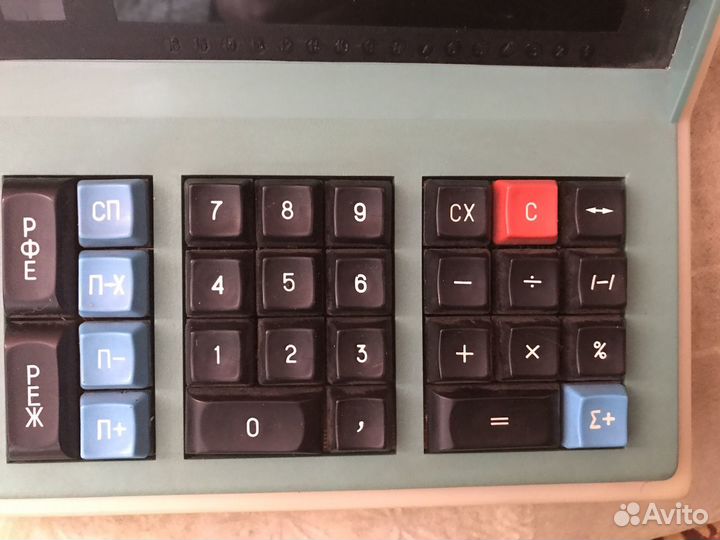 Бухгалтерский калькулятор мк-59. СССР