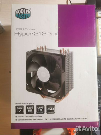 Куллер Cooler Master Hyper 212 plus