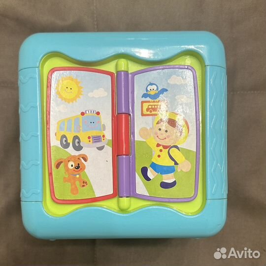 Развивающий кубик baby go музыкальный