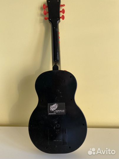 Гитара на батарейках детская