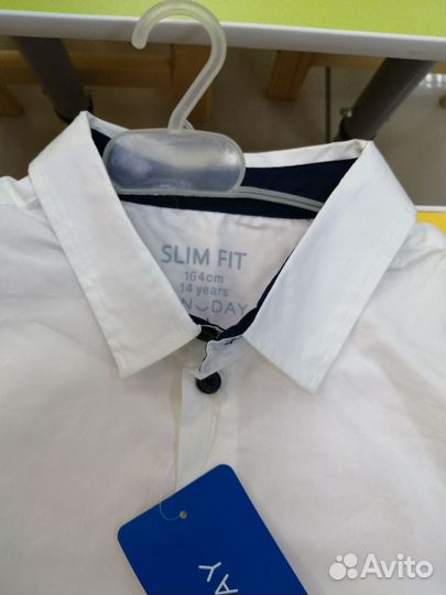 Рубашка белая для мальчика