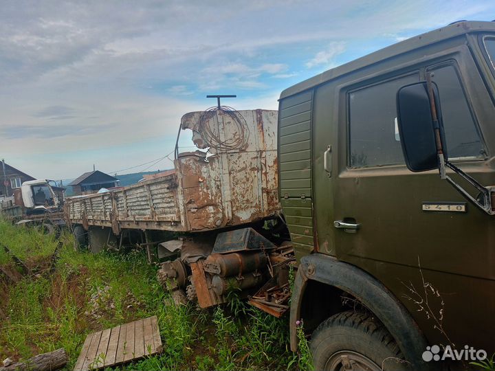 КАМАЗ 54112 с полуприцепом, 1992