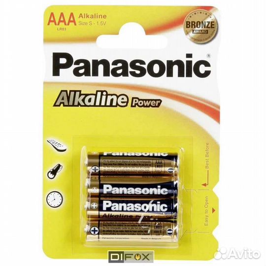 Батарейки алкалиновые панасоник Lr3 Lr6 - 48шт