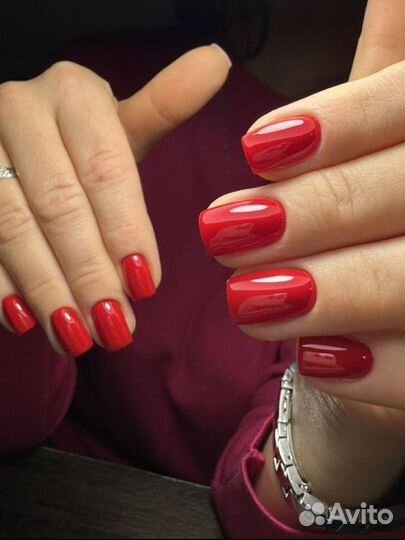 Наращивание ногтей, шеллак