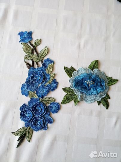 Аппликации для рукоделия б/у
