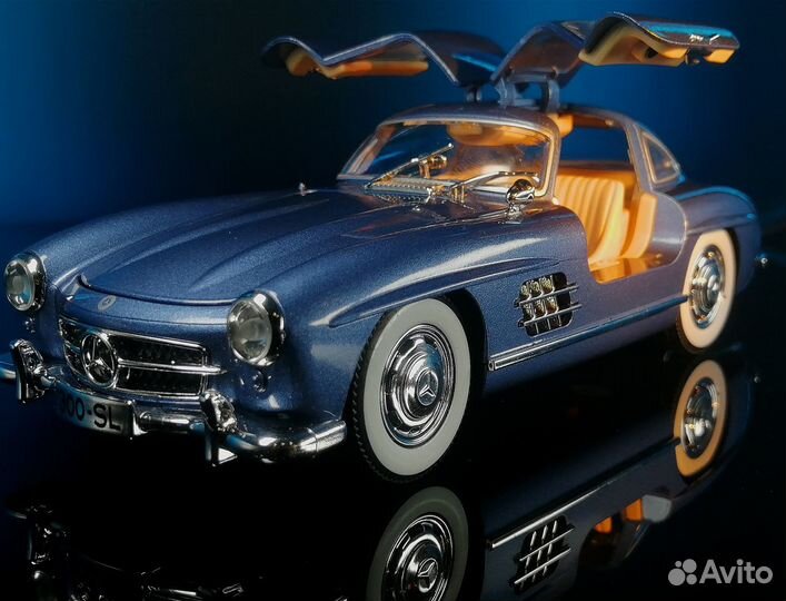 Модель автомобиля Mercedes-Benz 300 SL 1954г. 1:24